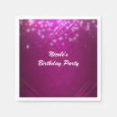 Recherche de magenta serviettes Anniversaire