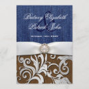 Recherche de leather invitations Rustique