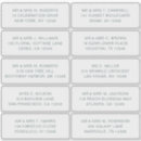 Recherche de transparent mariage autocollants Élégant