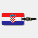 Suche nach kroatien gepäckanhänger Flagge