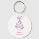 Recherche de baby announcement porteclés Girl