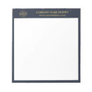 Recherche de votre propre logo entreprise bloc notes Professionnel