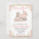 Recherche de poussette bébé invitations Fleurs