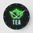 Recherche de théière horloges Noir