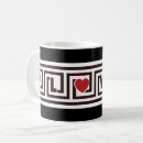 Recherche de amour de chat classiques tasses Coeur