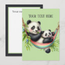 Suche nach panda kleine grußkarten Tragen
