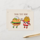 Suche nach pommes frites postkarten Hamburger