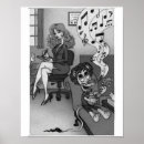 Recherche de dessin de guitare posters Drôle