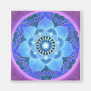 Recherche de lotus magnets Bleu