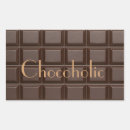 Recherche de barre chocolat autocollants Chocoholique