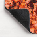 Recherche de dessin abstrait tapis souris Rouge