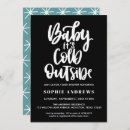 Recherche de black baby shower invitations Flocons de neige
