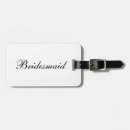 Suche nach heirat gepäckanhänger Bridesmaid