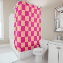 Recherche de vintage pink rideaux douche Rétro