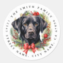 Recherche de dessin de labrador retriever autocollants Noël