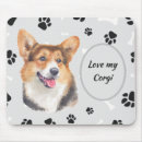 Recherche de corgi tapis souris Empreintes de pattes