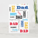 Suche nach bunter text karten Vater