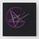 Suche nach pentagramm wanduhren Lila