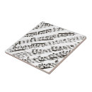 Suche nach noten fliesen Schwarz weiß