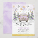 Recherche de purple baby shower invitations Mother to be
