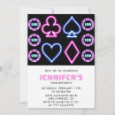 Recherche de de casino anniversaire invitations Élégant
