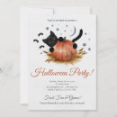 Recherche de aquarelle halloween invitations Tricher ou traiter