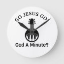 Suche nach gott mit uns wanduhren Jesus