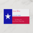 Suche nach texas flagge visitenkarten Staat