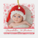 Recherche de flocon neige rouge ornements Pour enfants