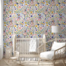 Recherche de fleur violette art Pour enfants
