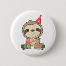 Recherche de paresseux badges Animaux mignons
