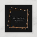 Recherche de les années 1920 cartes visite Noir et or