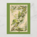 Recherche de lis blanc cartes postales Vert