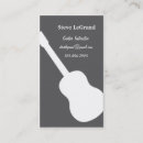 Recherche de instructeur de guitare cartes visite Chanteur