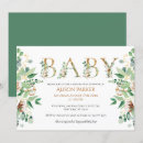 Recherche de elegant baby shower invitations Eucalyptus