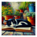 Recherche de dormir posters Noir et blanc
