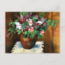 Recherche de vase fleurs cartes postales Vintage