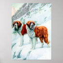 Suche nach saint bernard poster Vintag