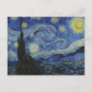 Recherche de peintures impressionnistes cartes postales Nuit étoilée
