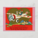 Suche nach niedliches flugzeug postkarten Spaß