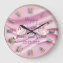 Recherche de joyeux anniversaire horloges Élégant