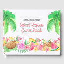 Recherche de sweet 16 livre d or Aquarelle