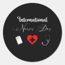 Recherche de infirmière heureuse autocollants Semaine des infirmières