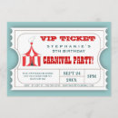 Recherche de carnival party invitations Cirque