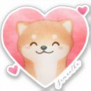 Suche nach shiba inu waren aufkleber Japanisch