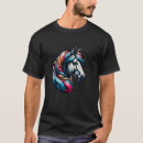 Recherche de crinière colorée tshirts Cavalière