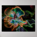 Recherche de fleur électrique Abstrait