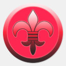 Recherche de fleur de lys autocollants Symbole français