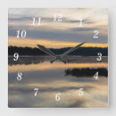 Recherche de murale de lever de soleil horloges Matin