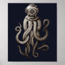 Suche nach tiefseetaucher poster Oktopus